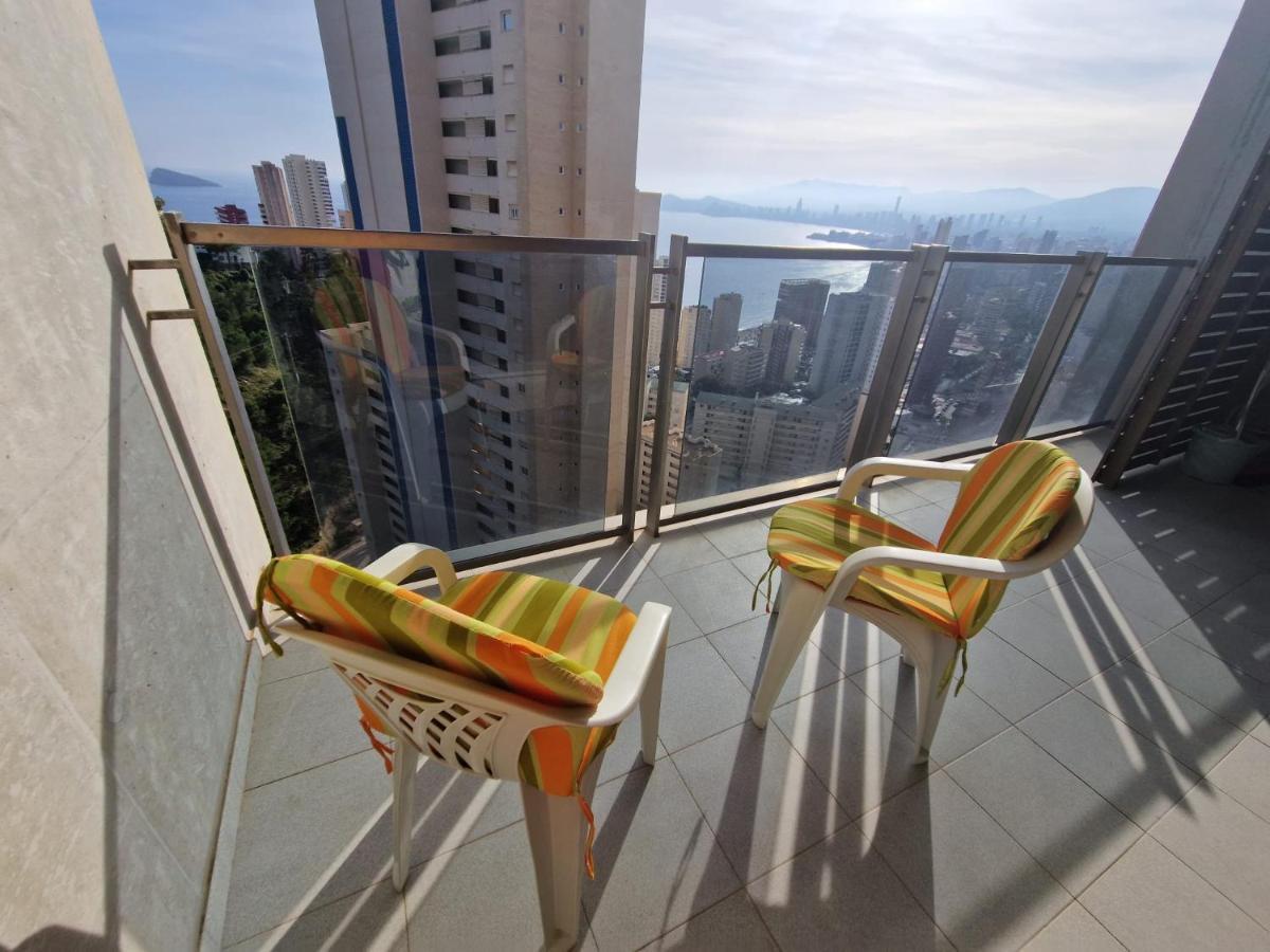 Mirador Del Mediterraneo Lägenhet Benidorm Exteriör bild
